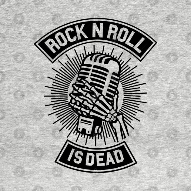 Rock N Roll Is Dead by CRD Branding